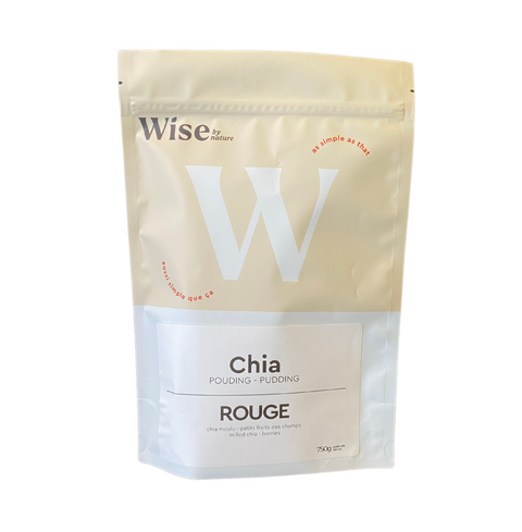 Pouding au chia - Rouge