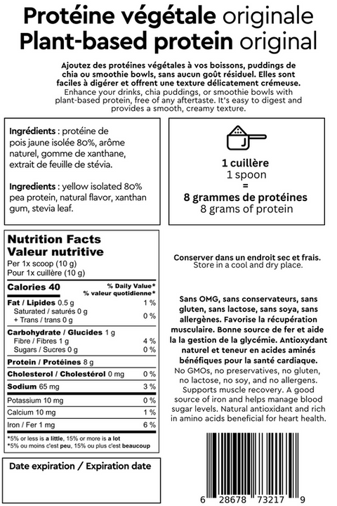 Protéines végétales